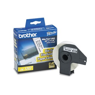 Foto 1 | Cinta Brother Dk1203 Blanco 17mm X 8mm 300 Etiquetas