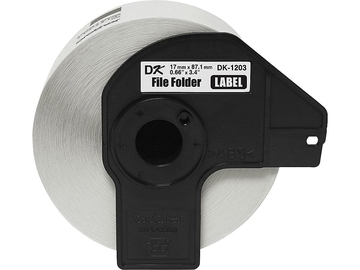 Foto 3 pulgar | Cinta Brother Dk1203 Blanco 17mm X 8mm 300 Etiquetas
