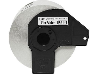 Foto 2 | Cinta Brother Dk1203 Blanco 17mm X 8mm 300 Etiquetas