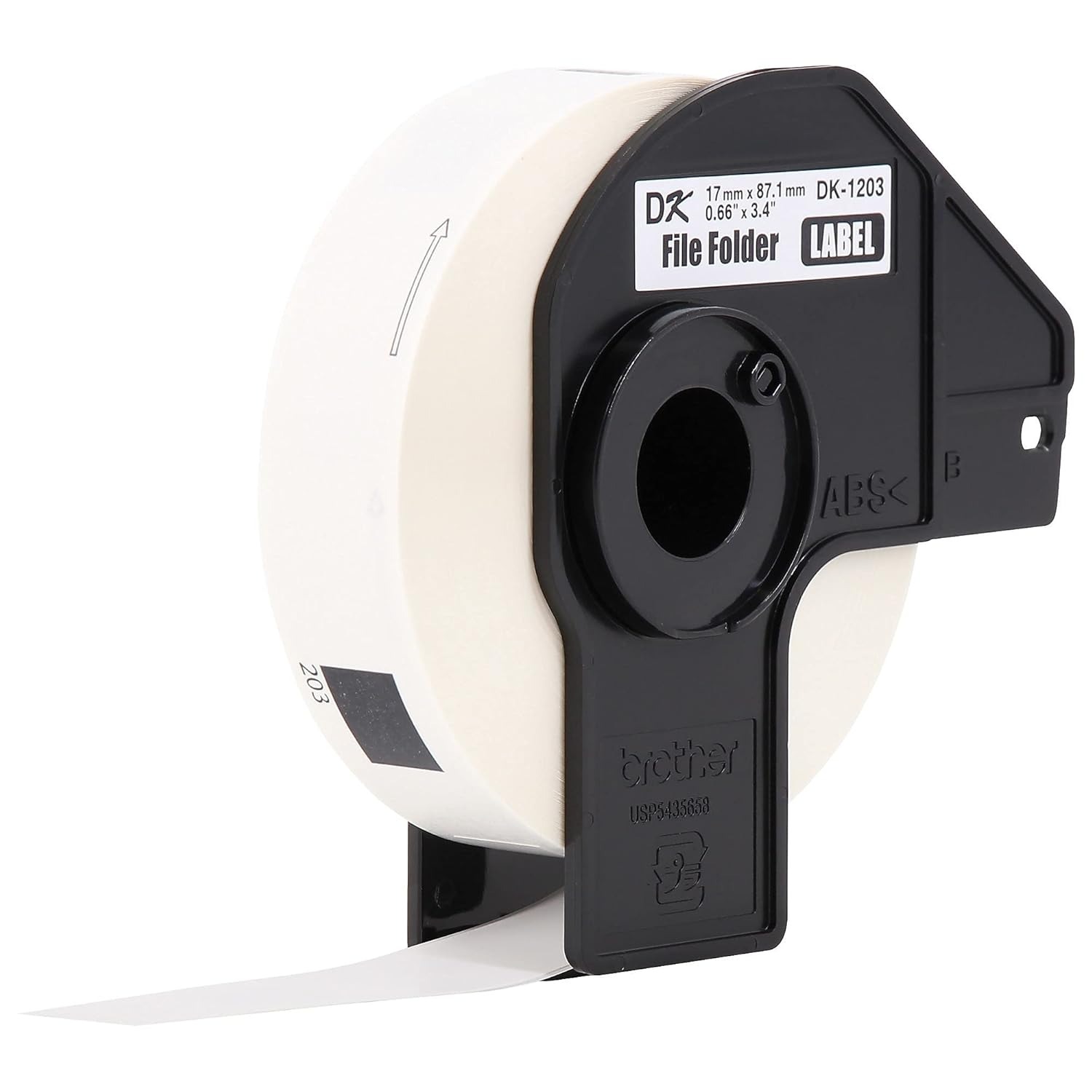 Foto 4 pulgar | Cinta Brother Dk1203 Blanco 17mm X 8mm 300 Etiquetas