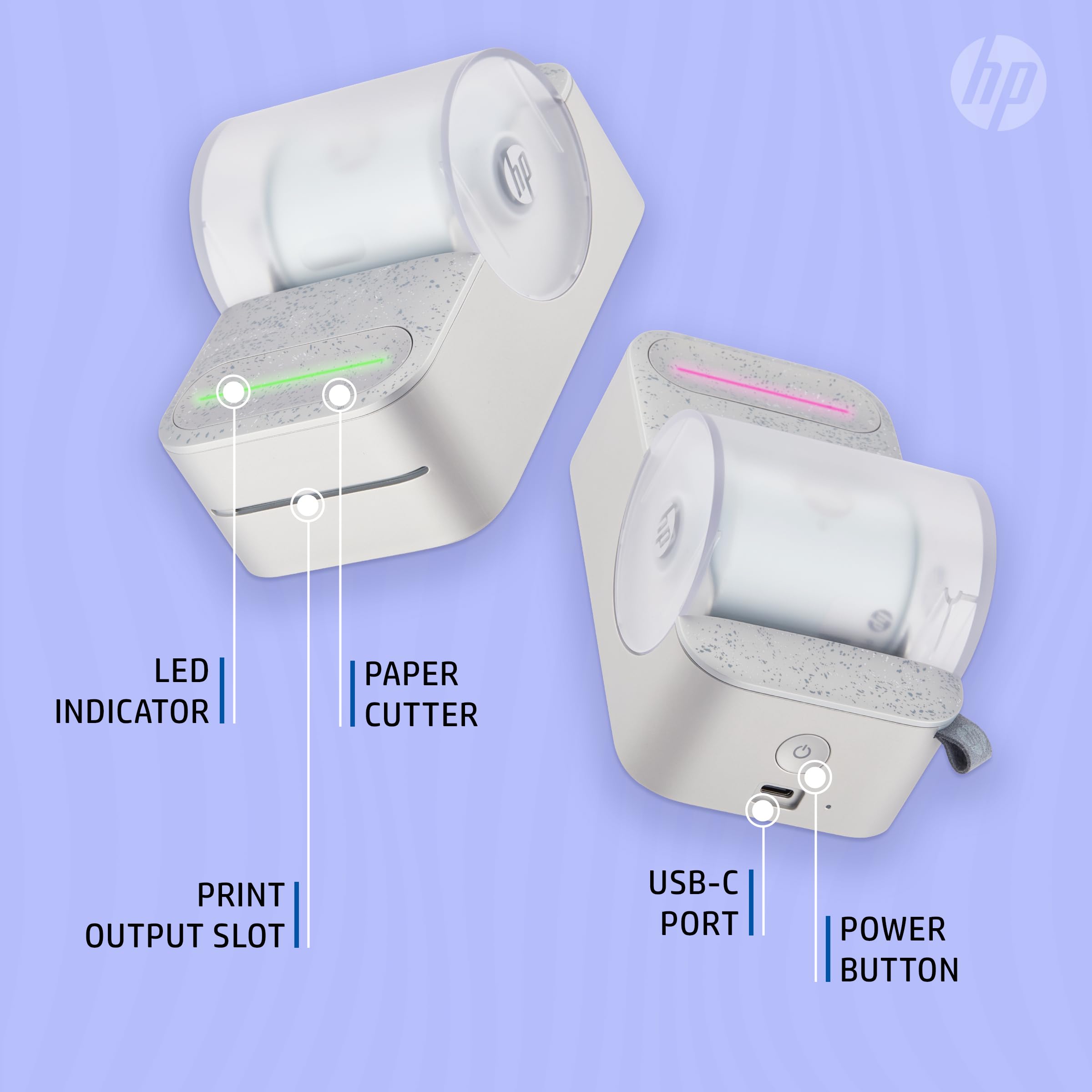 Foto 4 pulgar | Impresora Hp Sprocket Panorama Instant Portable Gris con Paquete - Venta Internacional