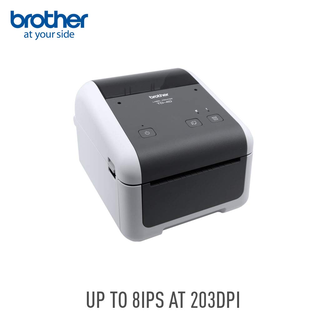 Foto 5 pulgar | Impresora Térmica De Códigos De Barras Y Etiquetas De Escritorio Brother Td4410d - Venta Internacional.
