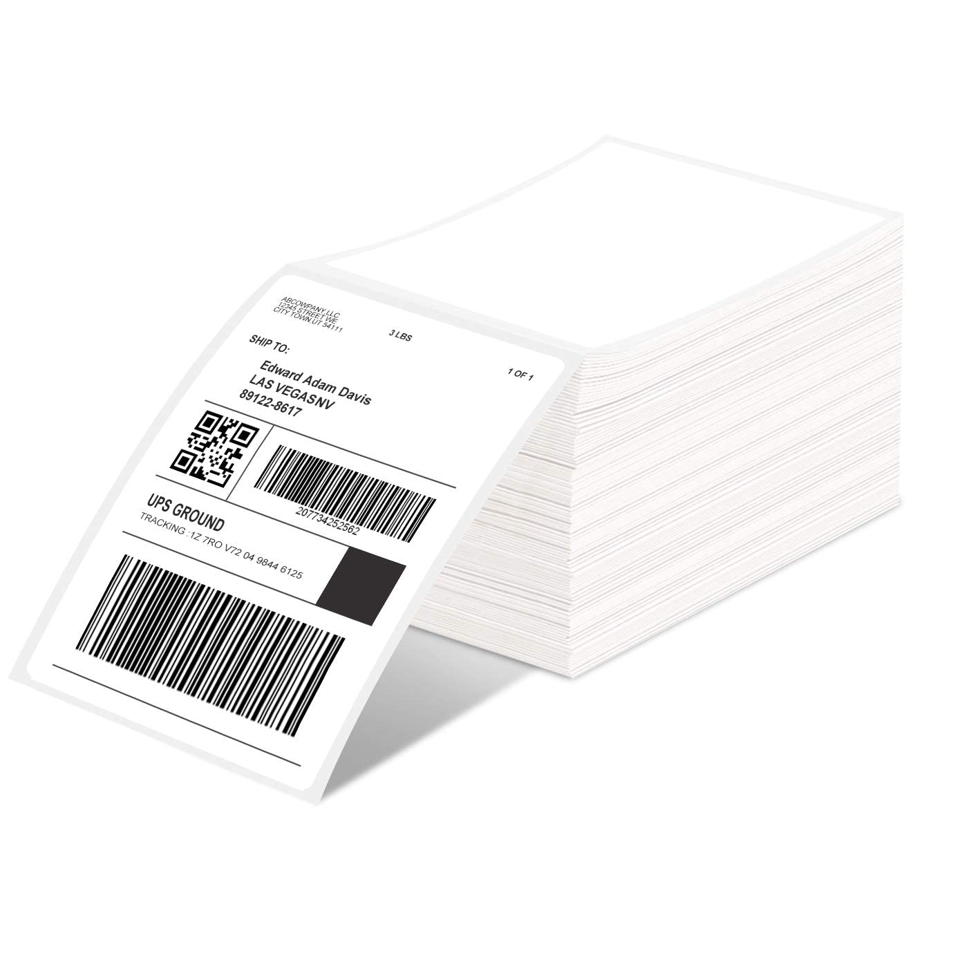 Impresora Térmica De Etiquetas Phomemo 4x6 500 Piezas Blanca - Venta Internacional.