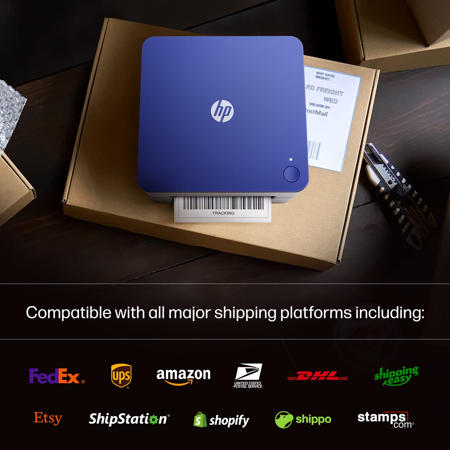 Foto 5 | Impresora De Etiquetas De Envío Hp Commercial Grade Direct Thermal - Venta Internacional.