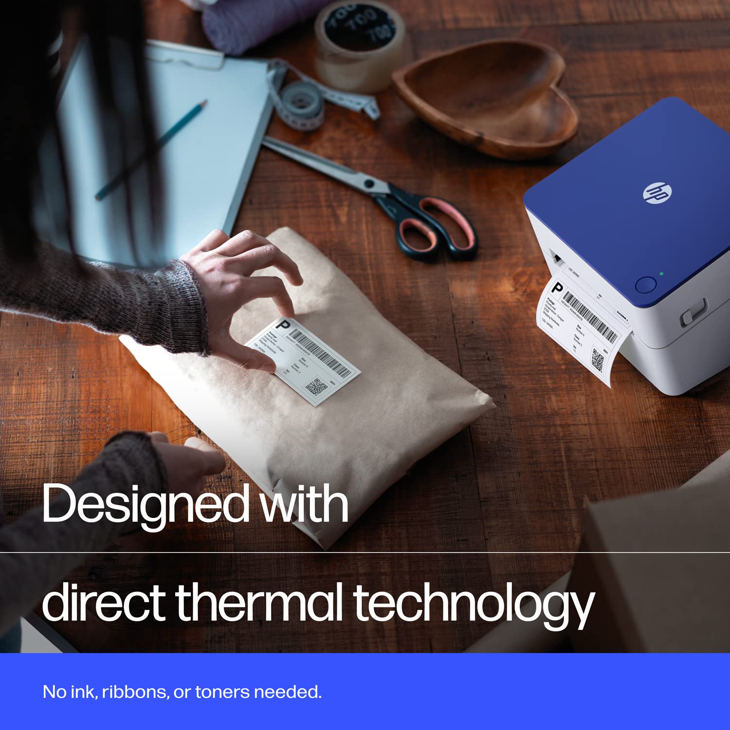Foto 6 | Impresora De Etiquetas De Envío Hp Commercial Grade Direct Thermal - Venta Internacional.