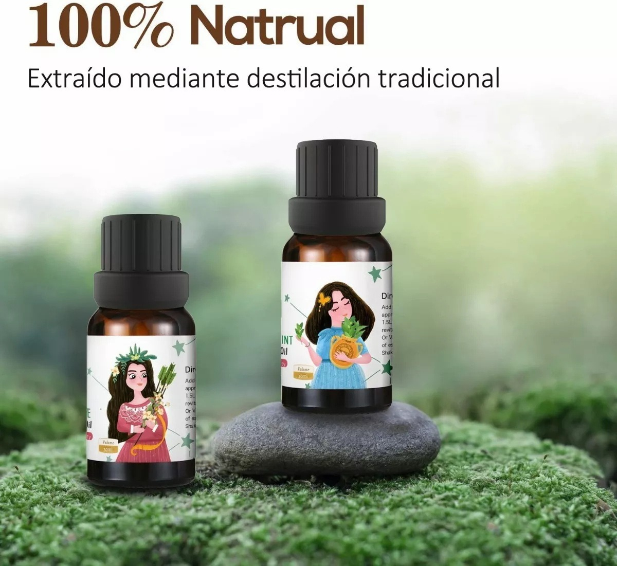 Foto 5 pulgar | Kit de Aceites Esenciales Wünd 100% Natural para Difusor y Spa 12 Piezas