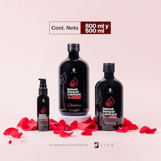 Foto 6 | Lubricante Íntimo A Base De Agua 500ml. Sin Aromas Con Ingredientes Naturales. B Life.