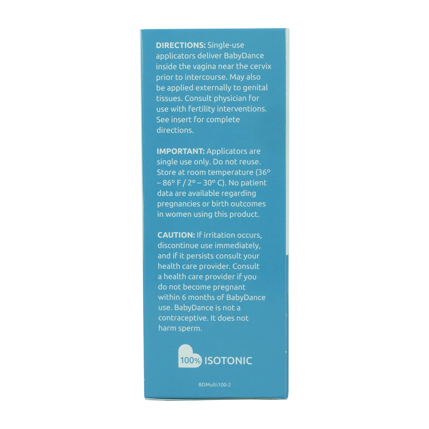 Foto 4 pulgar | Lubricante De Fertilidad Fairhaven Health Babydance 40 G Con Aplicadores - Venta Internacional.