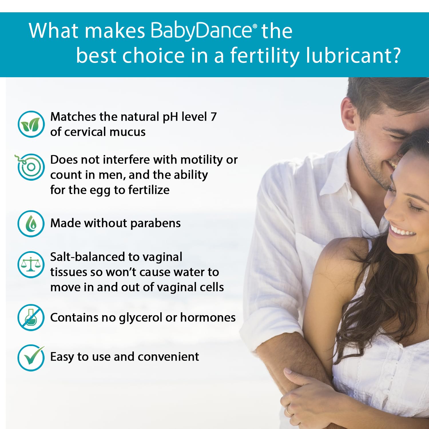Foto 7 pulgar | Lubricante De Fertilidad Fairhaven Health Babydance 40 G Con Aplicadores - Venta Internacional.