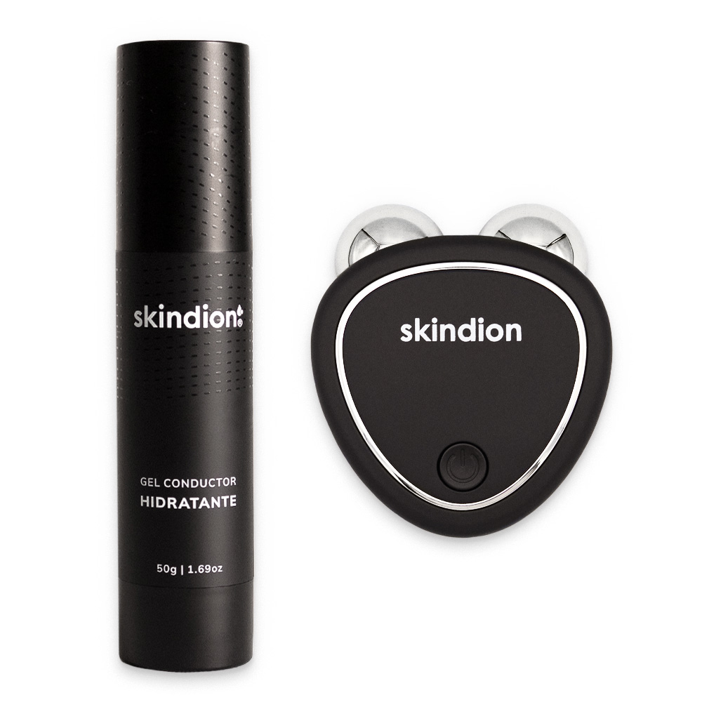 Dispositivo de Rejuvenecimiento Facial Skindion con Microcorriente Reductor de Arrugas y Tonificación Facial