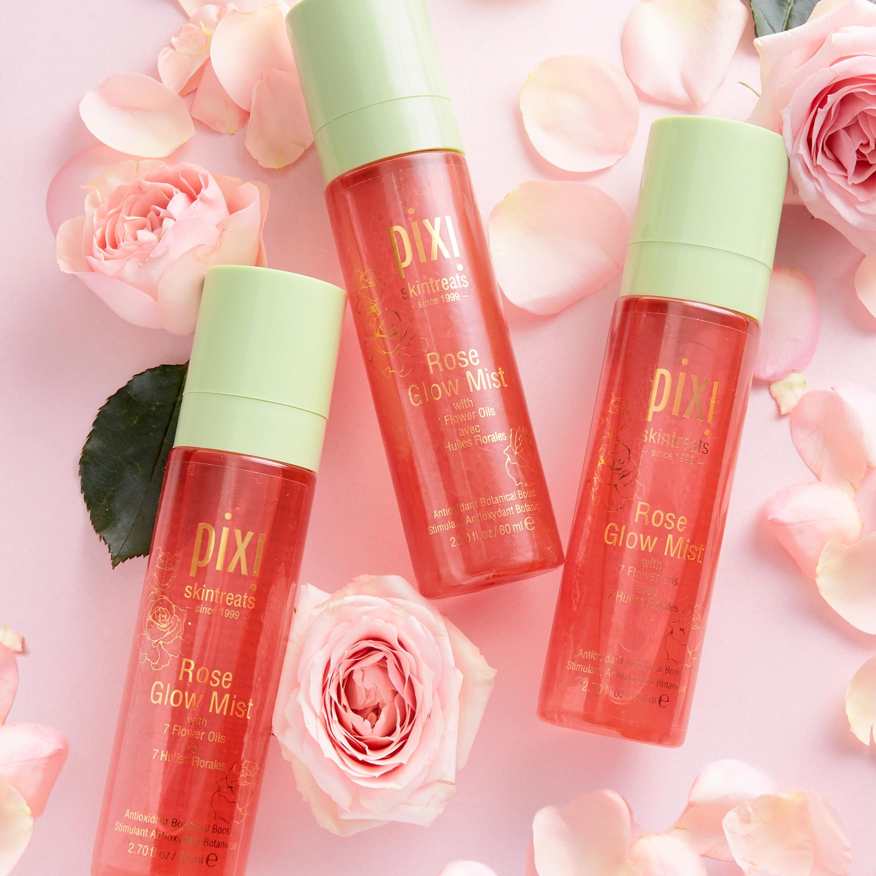 Foto 4 pulgar | Facial Mist Pixi Rose Glow Mist Con Aceite De Rosa, Argán Y Aguacate - Venta Internacional.
