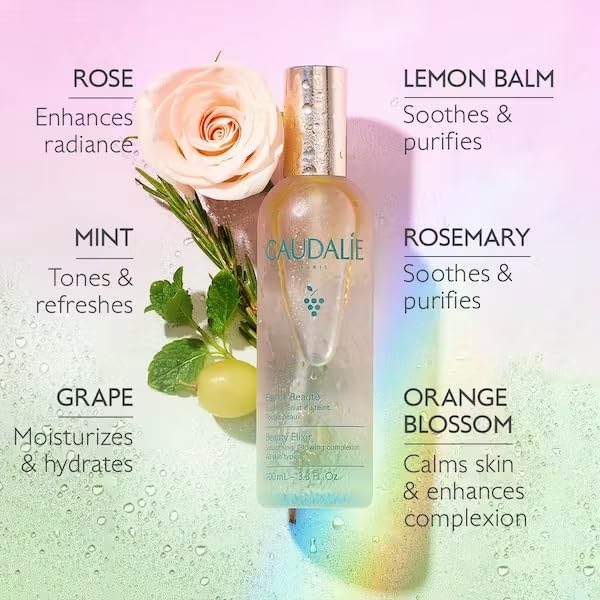 Foto 3 | Face Mist Caudalie Beauty Elixir Toner Cierra Los Poros, 100 Ml - Venta Internacional.