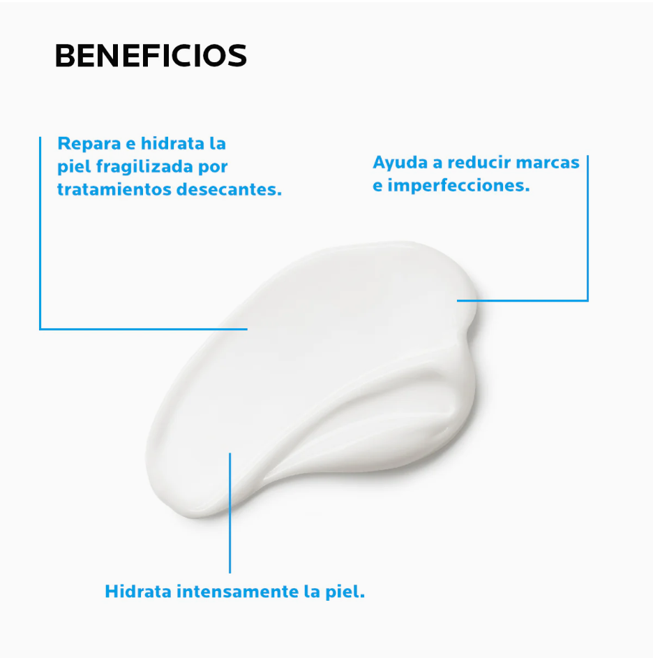 Foto 5 pulgar | La Roche-posay Effaclar H Iso-biome 40ml Hidratante Anti-imperfecciones Para Piel Grasa Con Marcas
