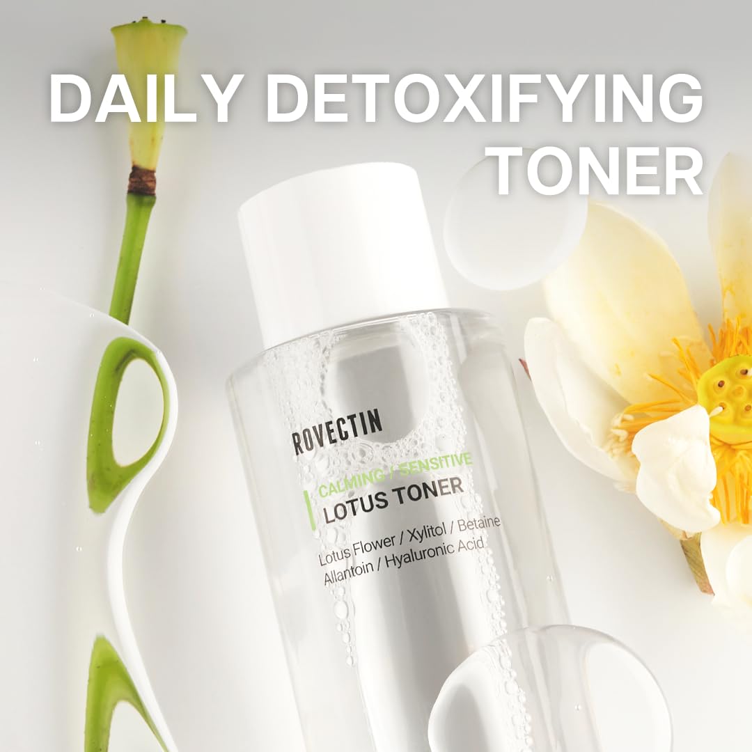 Foto 3 pulgar | Tónico Rovectin Calmante Lotus Water Ph4.7 200 Ml Vegan K-beauty - Venta Internacional.