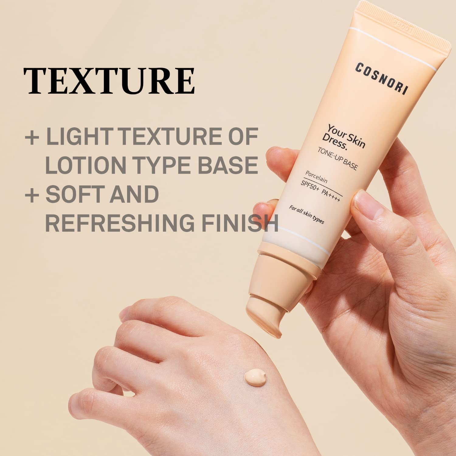 Foto 4 pulgar | Vestido Tone-up Base Cosnori Your Skin Con Niacinamida, 50 Ml - Venta Internacional.