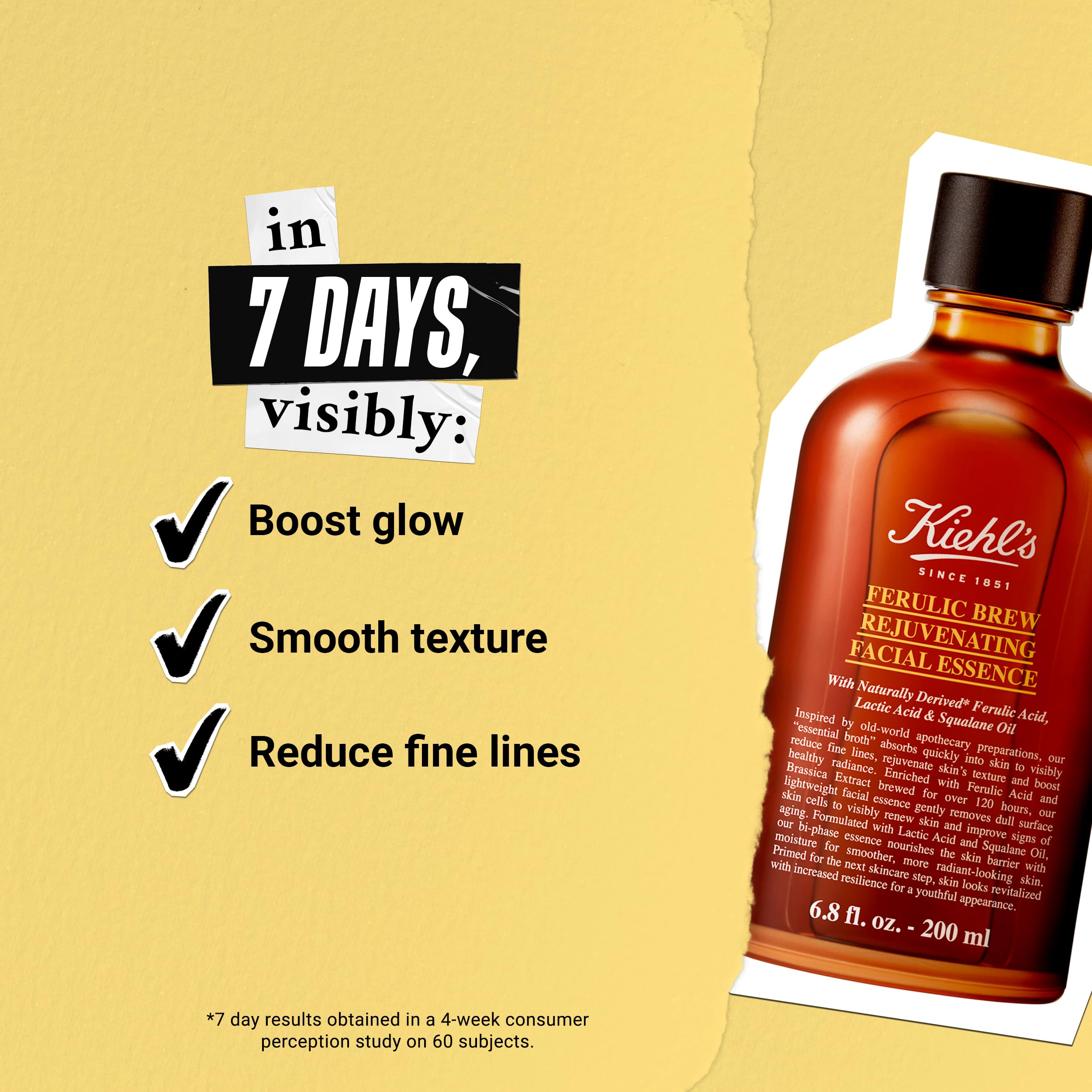 Foto 5 pulgar | Tratamiento Facial Kiehl's Ferulic Brew Antioxidant 200 Ml - Venta Internacional.