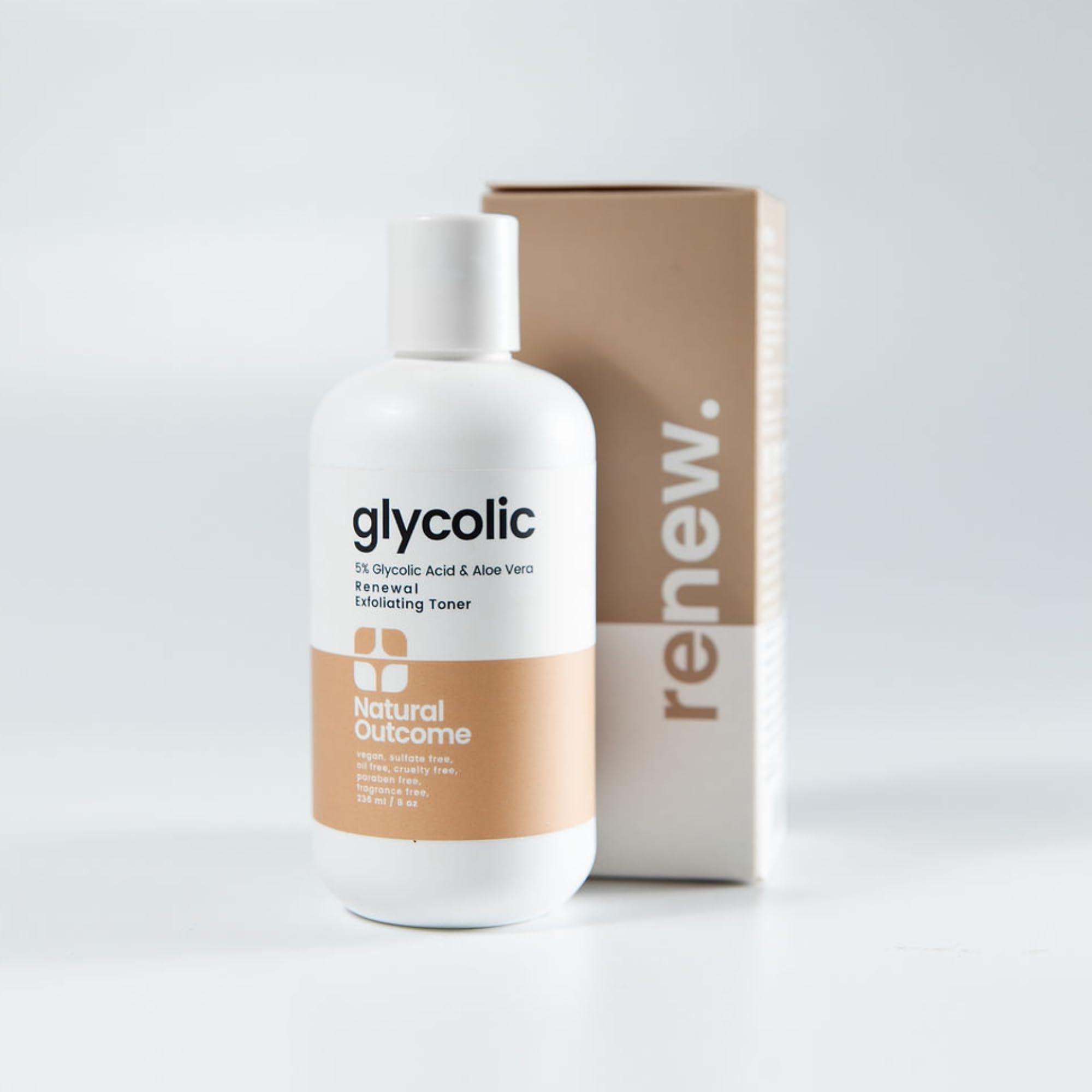 Foto 8 pulgar | Tonificador Natural Outcome Con Ácido Glicólico Al 5% Con Aloe Vera, 240 Ml - Venta Internacional.