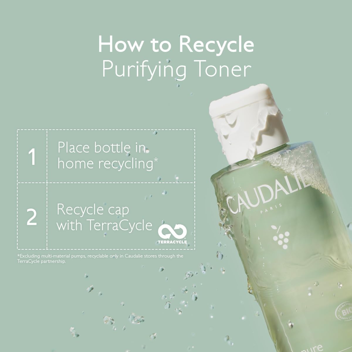 Foto 5 | Tónico Caudalie Vinopure, Ácido Salicílico Natural, 200 Ml, Poro - Venta Internacional.