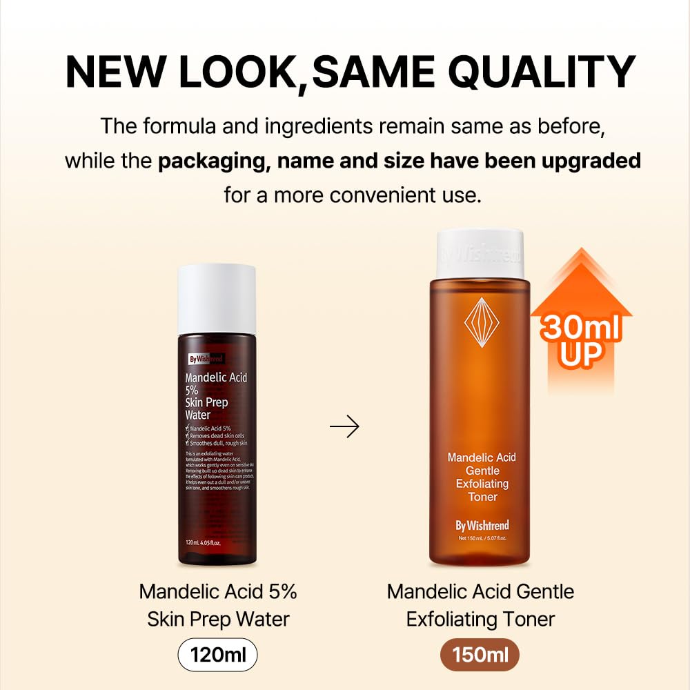 Foto 4 pulgar | [tonificador] By Wishtrend  5% De Ácido Mandélico  Exfoliante Suave  150 Ml - Venta Internacional.