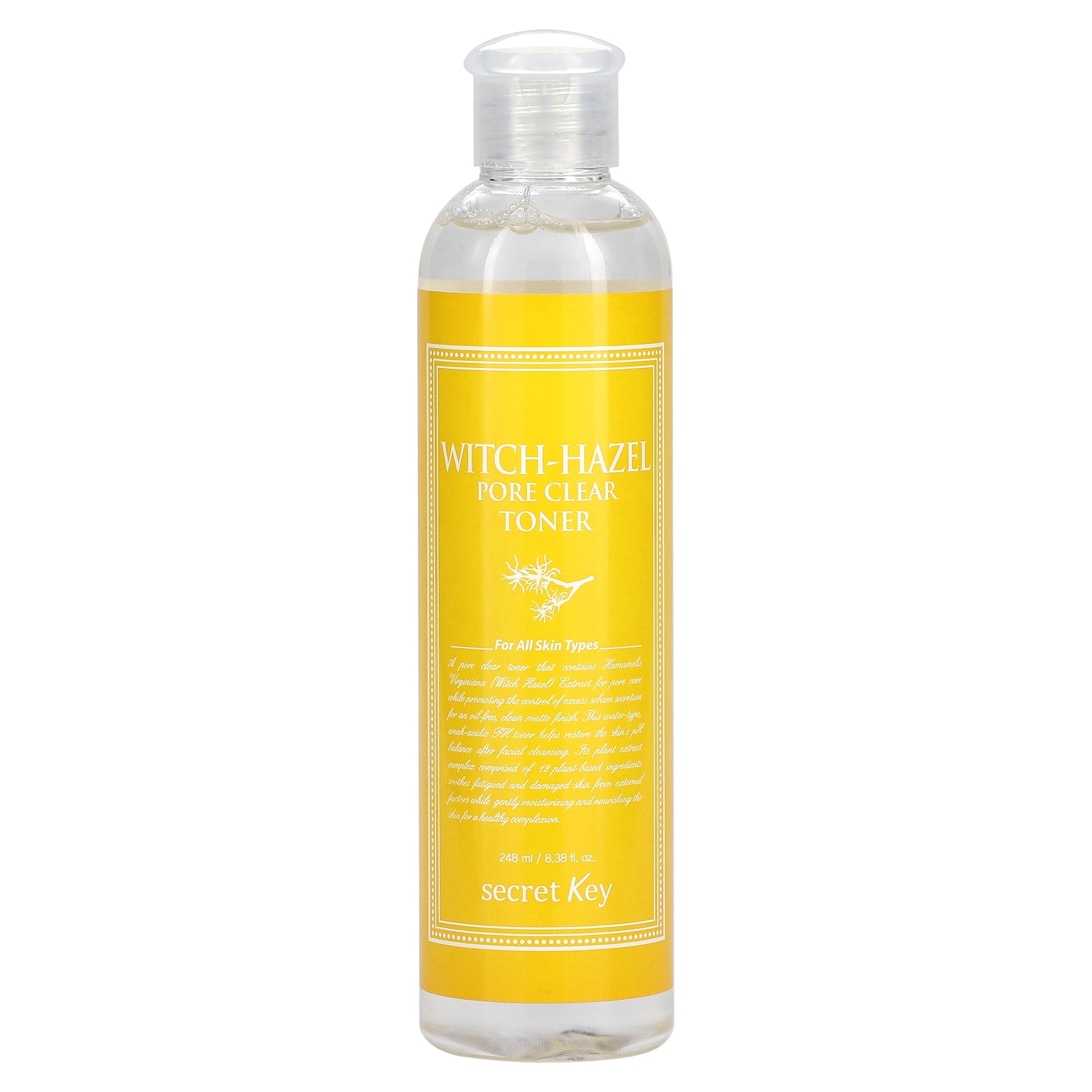 Foto 2 pulgar | Toner Secret Key Witch-hazel Pore Clear 248 Ml - Venta Internacional.