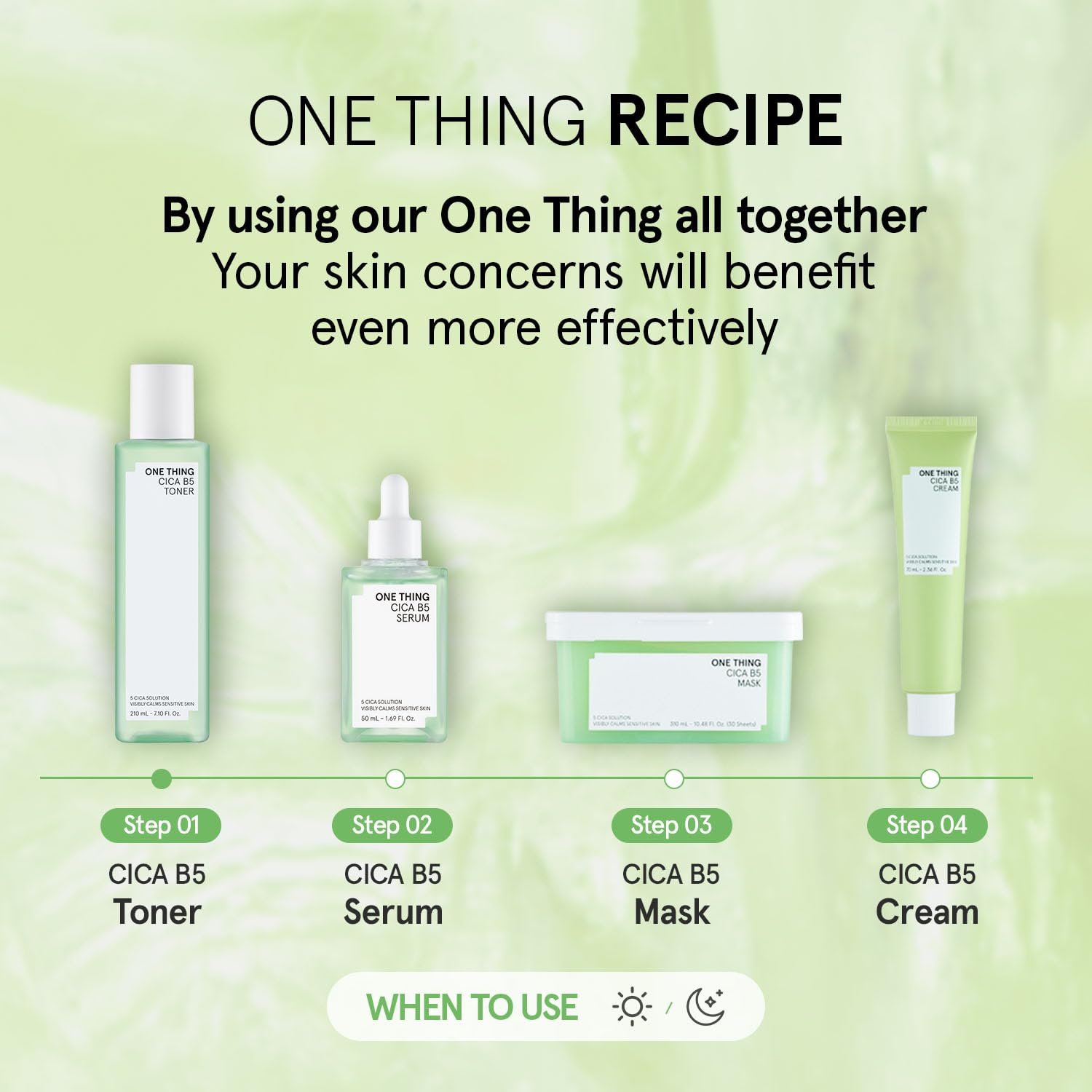 Foto 8 pulgar | Tóner One Thing Cica B5 210ml - Venta Internacional.