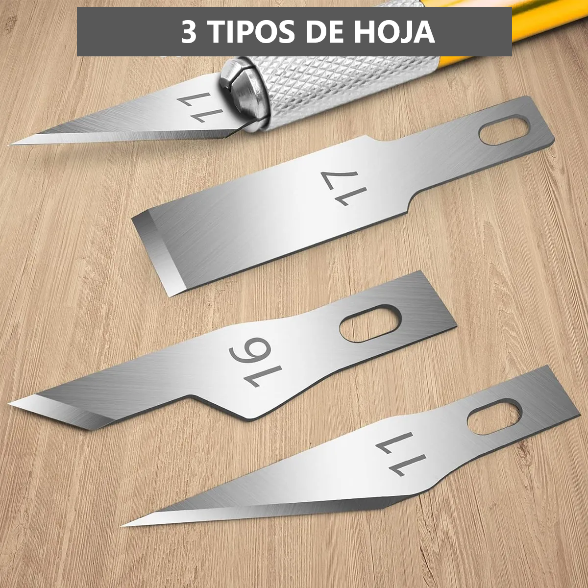 Foto 3 | Juego De 2 Cuchillos Para Manualidades Con 40 Cuchillas Y Tapete Eo Safe Imports Esi-18733 Multicolor