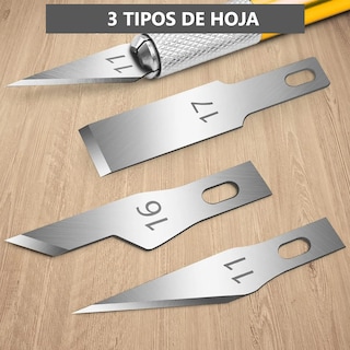 Foto 3 | Juego De 2 Cuchillos Para Manualidades Con 40 Cuchillas Y Tapete Eo Safe Imports Esi-18733 Multicolor