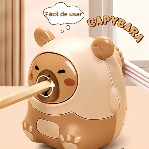 Foto 5 pulgar | Lindo Xtellar Sacapuntas Para Niños Con Forma De Capibara