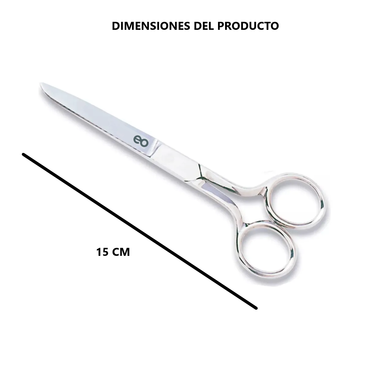 Foto 3 | Tijeras Para Costura De Acero Forjado Inoxidable Eo Safe Imports Esi-18732 Plata