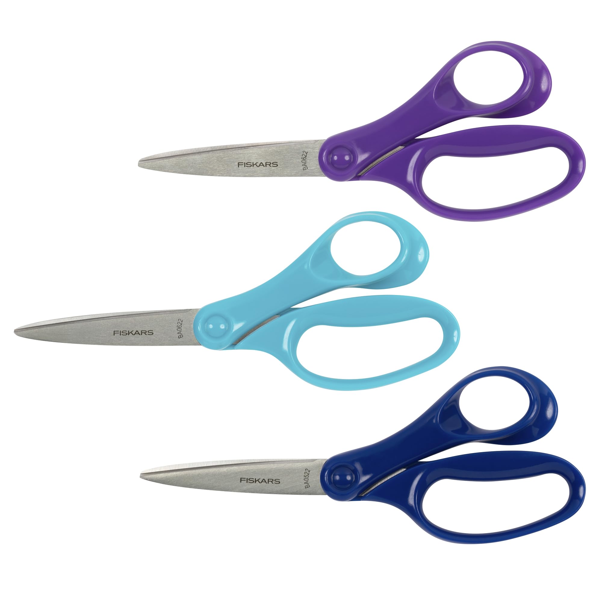 Tijeras Fiskars 7 Student Para Niños De 12 A 14 Años (paquete De 3) - Venta Internacional.