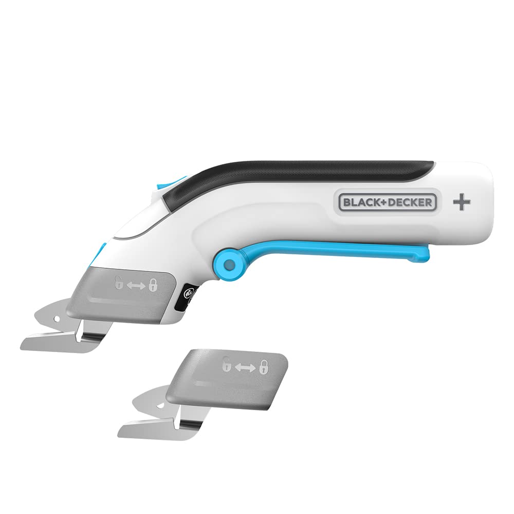 Tijeras Eléctricas Para Tela Black+decker 4v Max Inalámbricas Blancas - Venta Internacional.