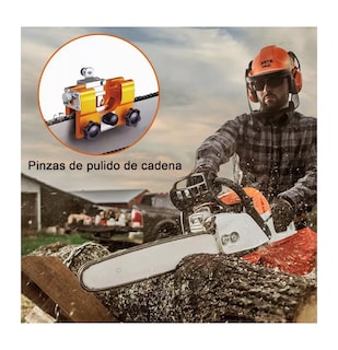 Foto 5 | Afilador de Cadena BELUG de Motosierra color Naranja