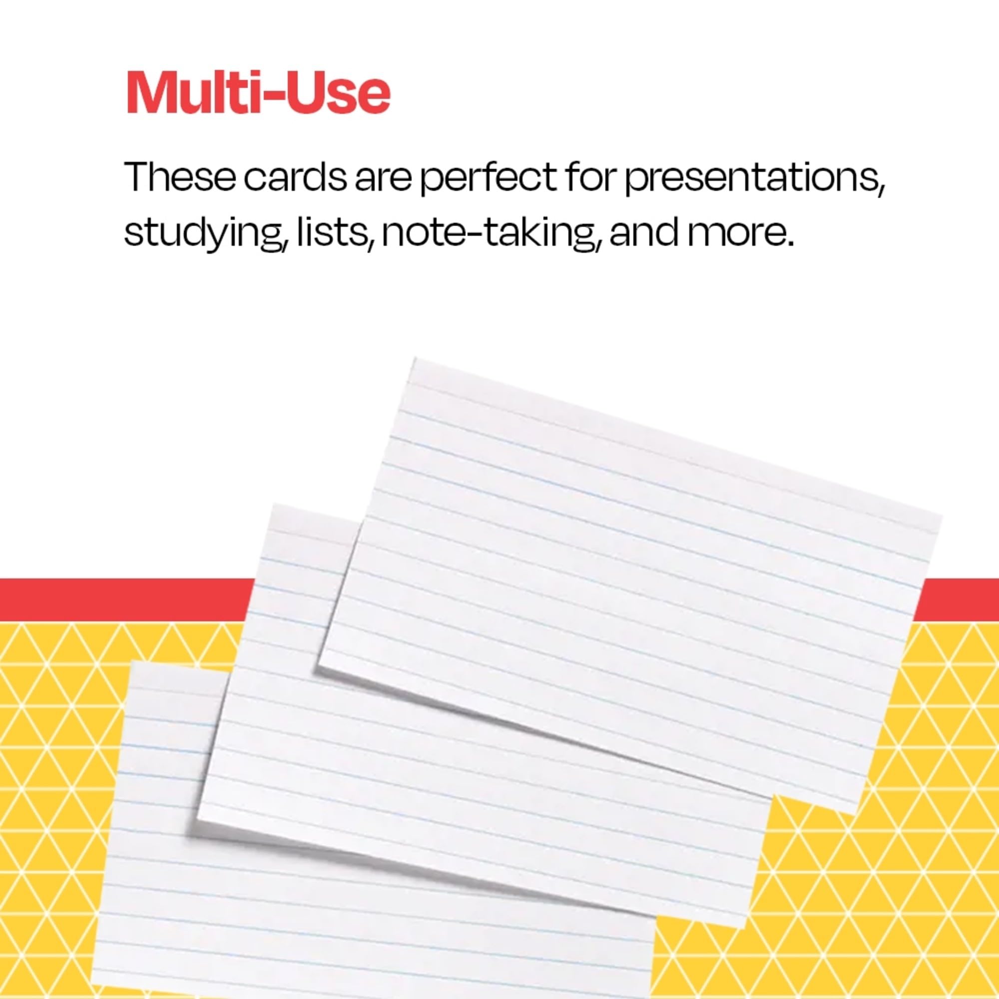 Foto 6 pulgar | Index Cards School Smart Ruled, Blancas, 3 X 5 Pulgadas, Paquete De 100 - Venta Internacional.