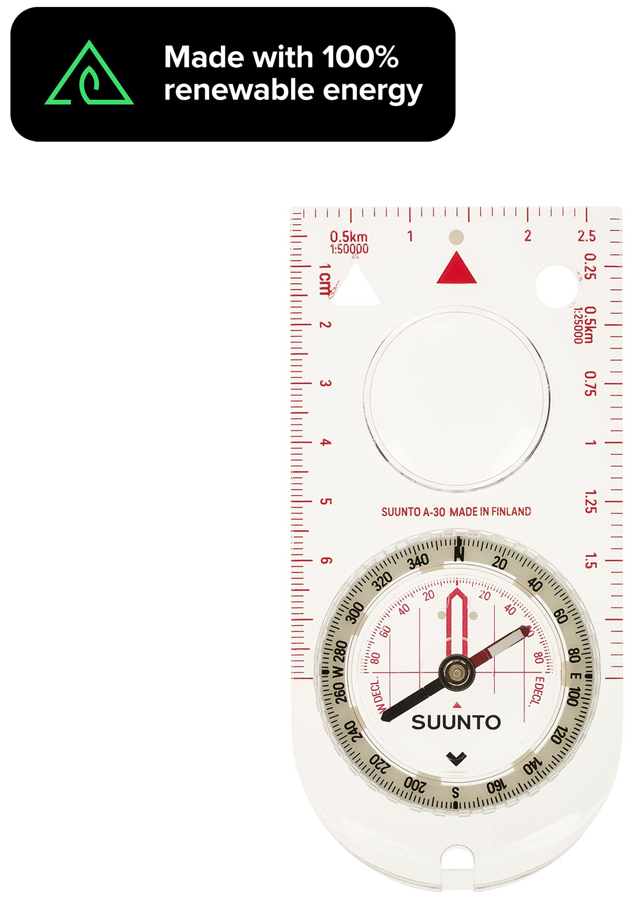 Foto 3 | Brújula Suunto A-30 Nh Usgs Para Senderismo Y Orientación - Venta Internacional.