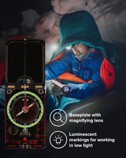 Foto 6 | Brújula Suunto Mc-2g Global White Para Senderismo Y Esquí - Venta Internacional.
