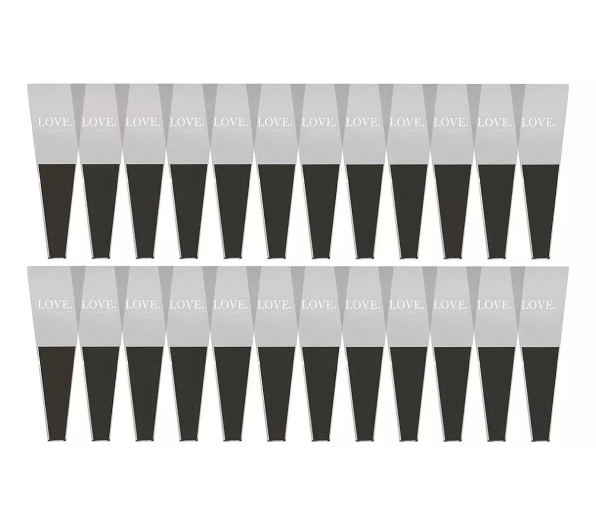 600 Pliegos Papel Celofán Decorativo, Ramos, Arreglos Flores Negro