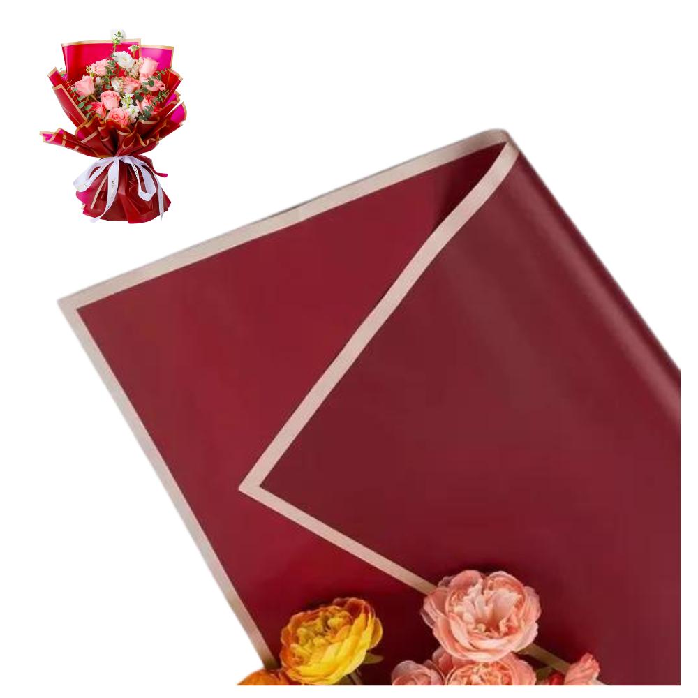 Papel Coreano Okaeri 40u Impermeable Celofán Ramos Arreglos Flores $129