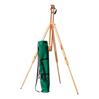 Foto 4 | Caballete De Campo Plegable Pintura Oleo Arte + Bolsa - 2 Piezas - Atldesaarolla