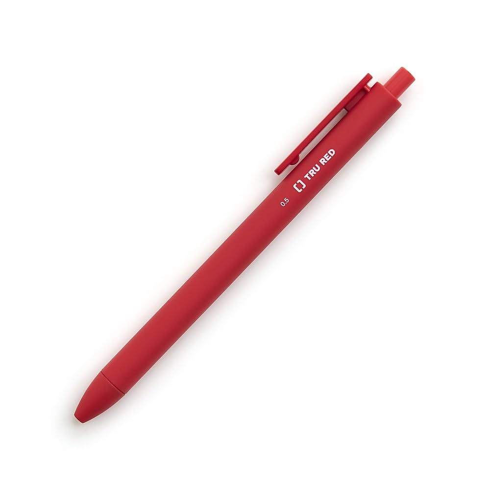 Foto 5 pulgar | Bolígrafos De Gel Staples Tru Red, Retráctiles, De Secado Rápido, Finos, 0,5 Mm, 12 Unidades - Venta Internacional.