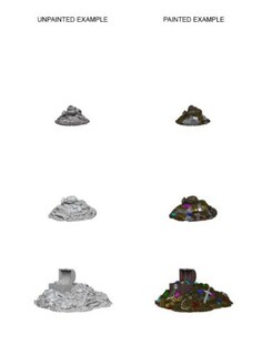Foto 3 | Montones De Tesoros Sin Pintar De Miniatures Terrain Wizkids Deep Cuts - Venta Internacional.