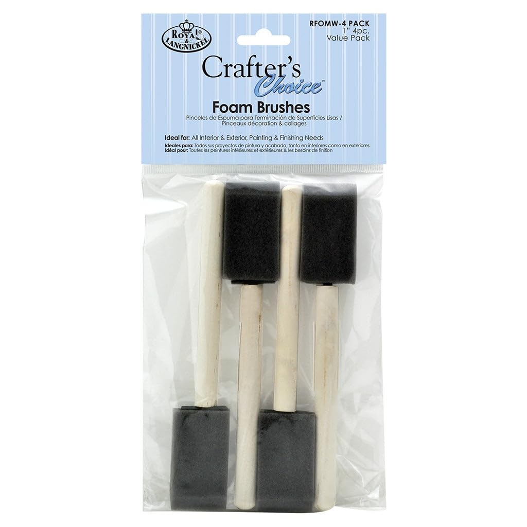 Brochas De Espuma Royal & Langnickel Crafter's Choice 1 - Venta Internacional. $314