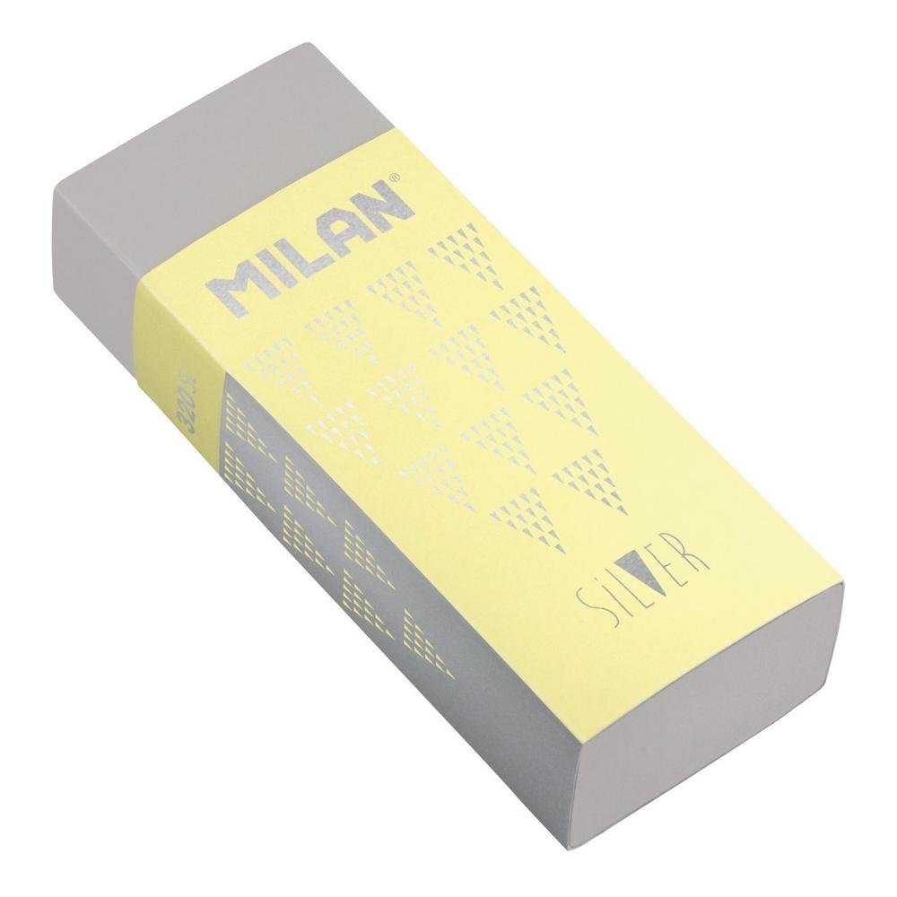 Foto 4 pulgar | Caja Exhibidora Con 20 Gomas Para Borrar De Nata Silver #320 Milan