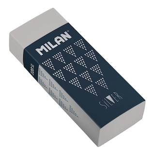 Foto 5 | Caja Exhibidora Con 20 Gomas Para Borrar De Nata Silver #320 Milan
