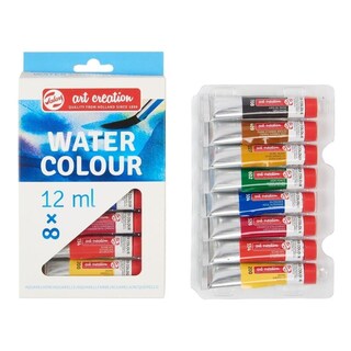 Foto 1 | Set De Acuarelas 8 Colores 12ml C/u Art Creation