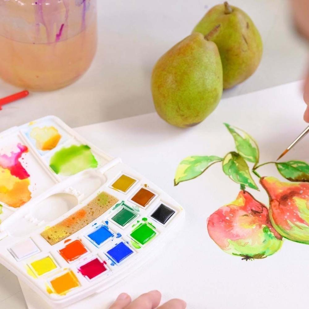 Foto 7 | Set De Acuarelas 8 Colores 12ml C/u Art Creation