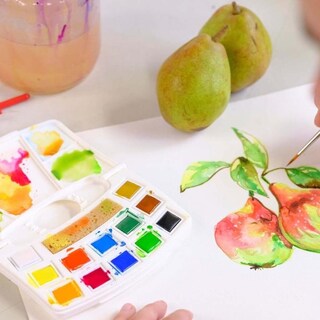 Foto 7 | Set De Acuarelas 8 Colores 12ml C/u Art Creation