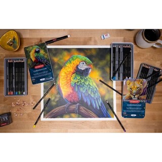 Foto 6 | Estuche de 12 Lápices de Colores Chromaflow Pigment Derwent