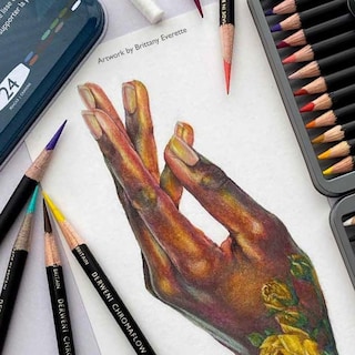Foto 7 | Estuche de 12 Lápices de Colores Chromaflow Pigment Derwent