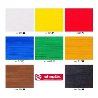 Foto 6 | Set De Pintura Acrilica 8 Colores 12ml C/u Art Creation