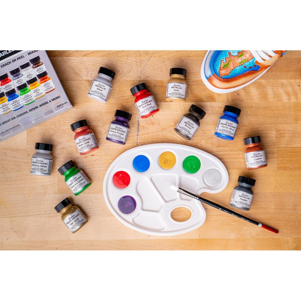 Foto 7 pulgar | Pinturas Acrílicas Angelus de 12 Piezas